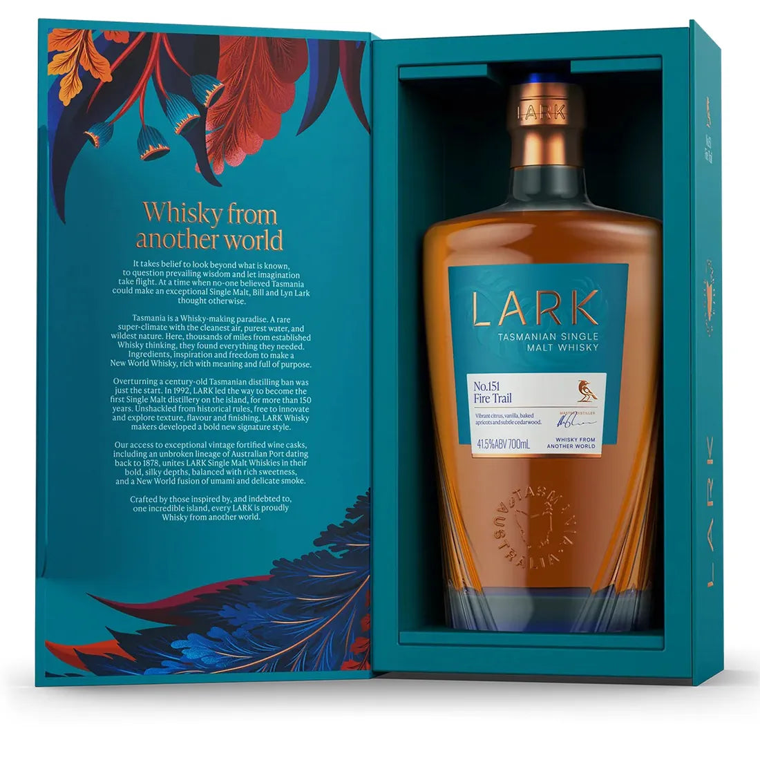 Lark Fire Trail No 151 Tasmanian Single Malt Whisky 700ml