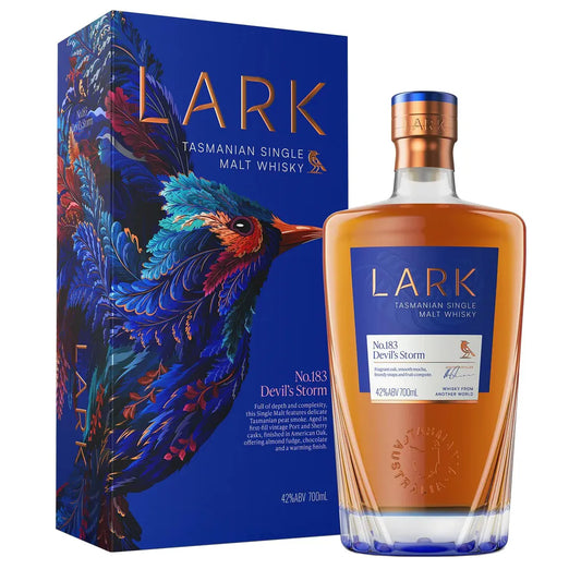 Lark Devil’s Storm No 183 Tasmanian Single Malt Whisky 700ml