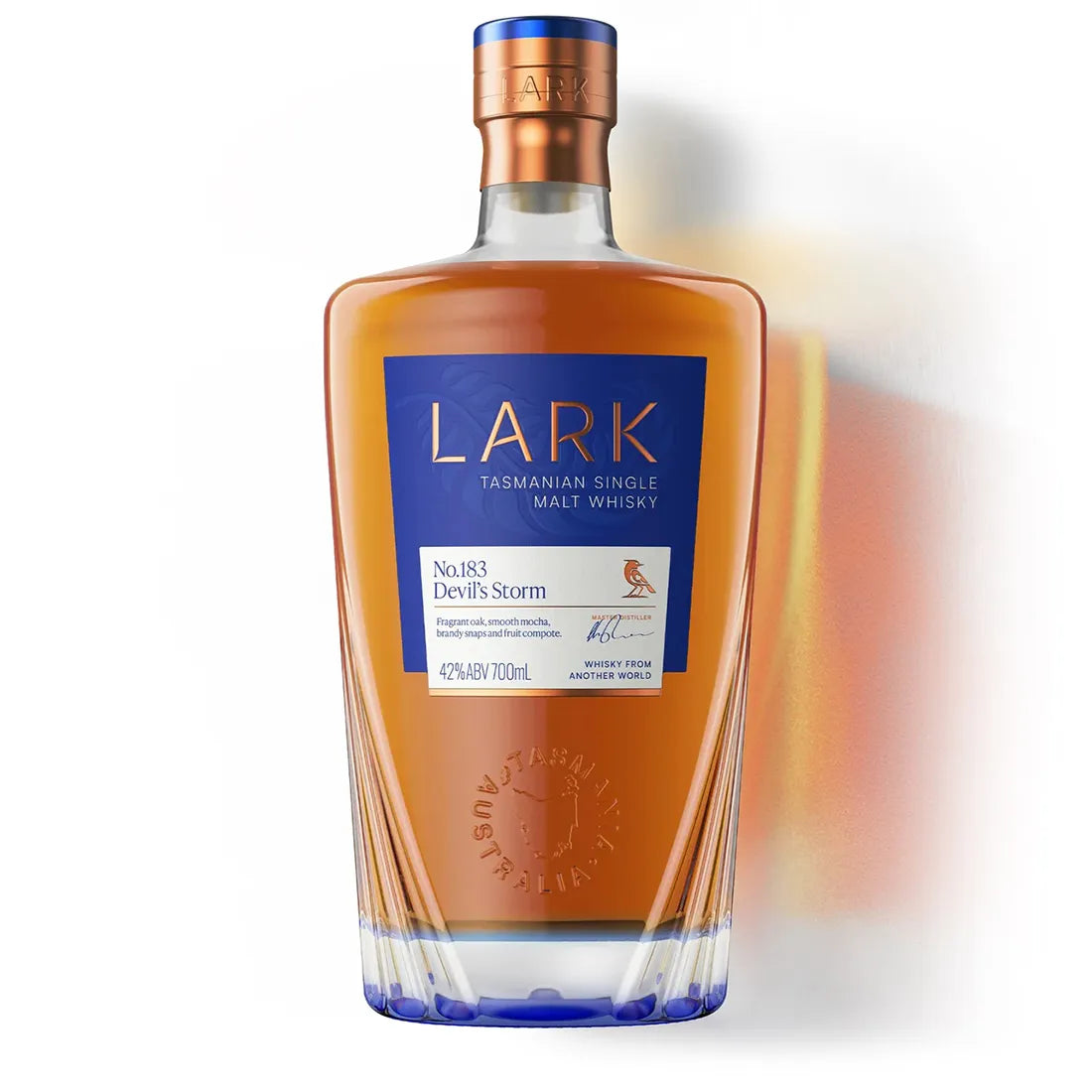 Lark Devil’s Storm No 183 Tasmanian Single Malt Whisky 700ml - Boozeit.com.au