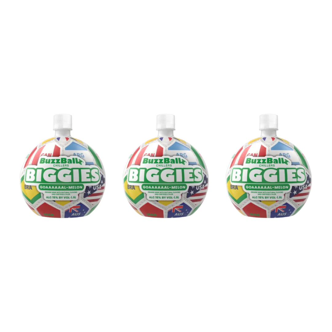 BuzzBallz Biggies GOAAAAAAL PUNCH Melon Smash Cocktail 1.5L