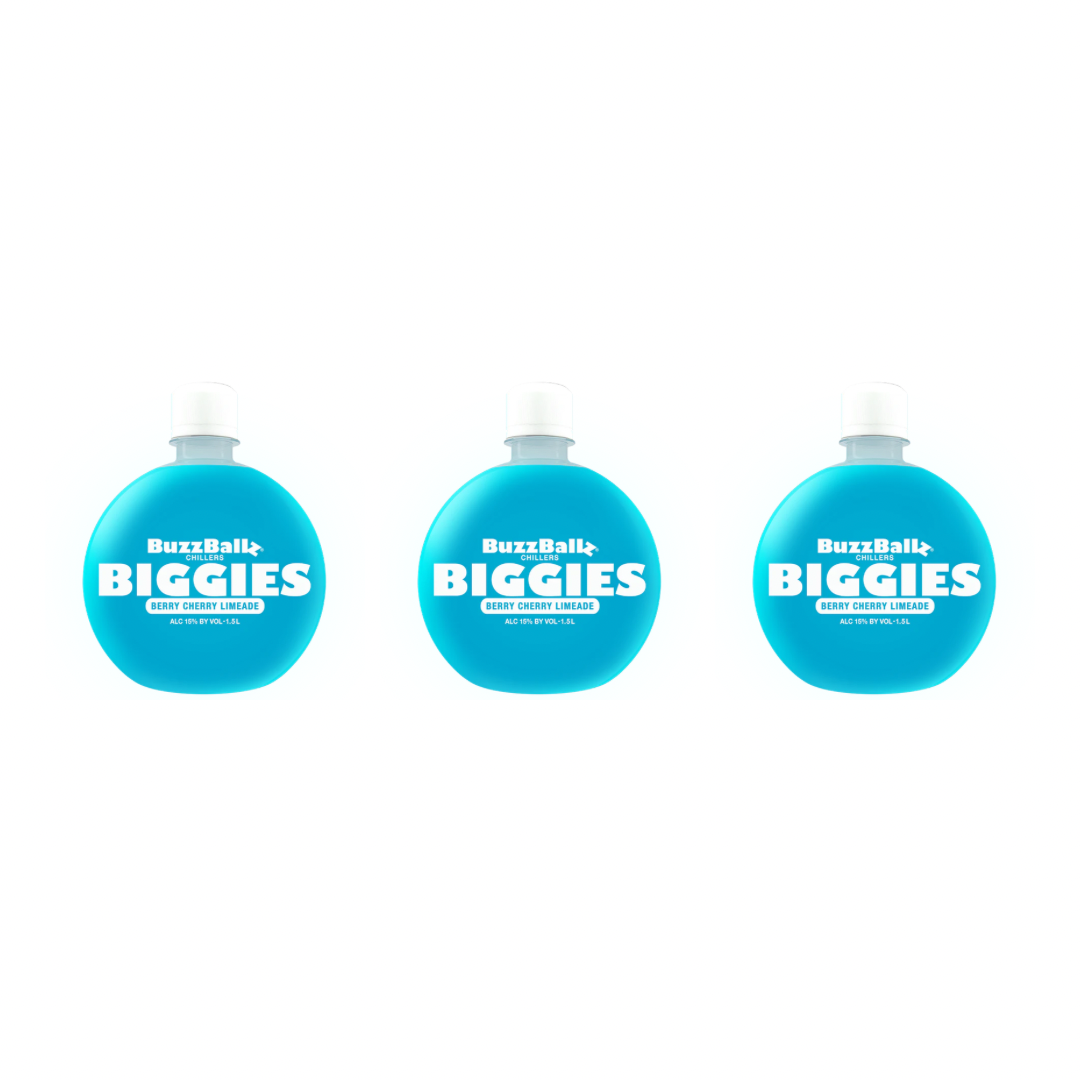 BuzzBallz Biggies Berry Cherry Limeade Cocktail 1.5L - Boozeit.com.au