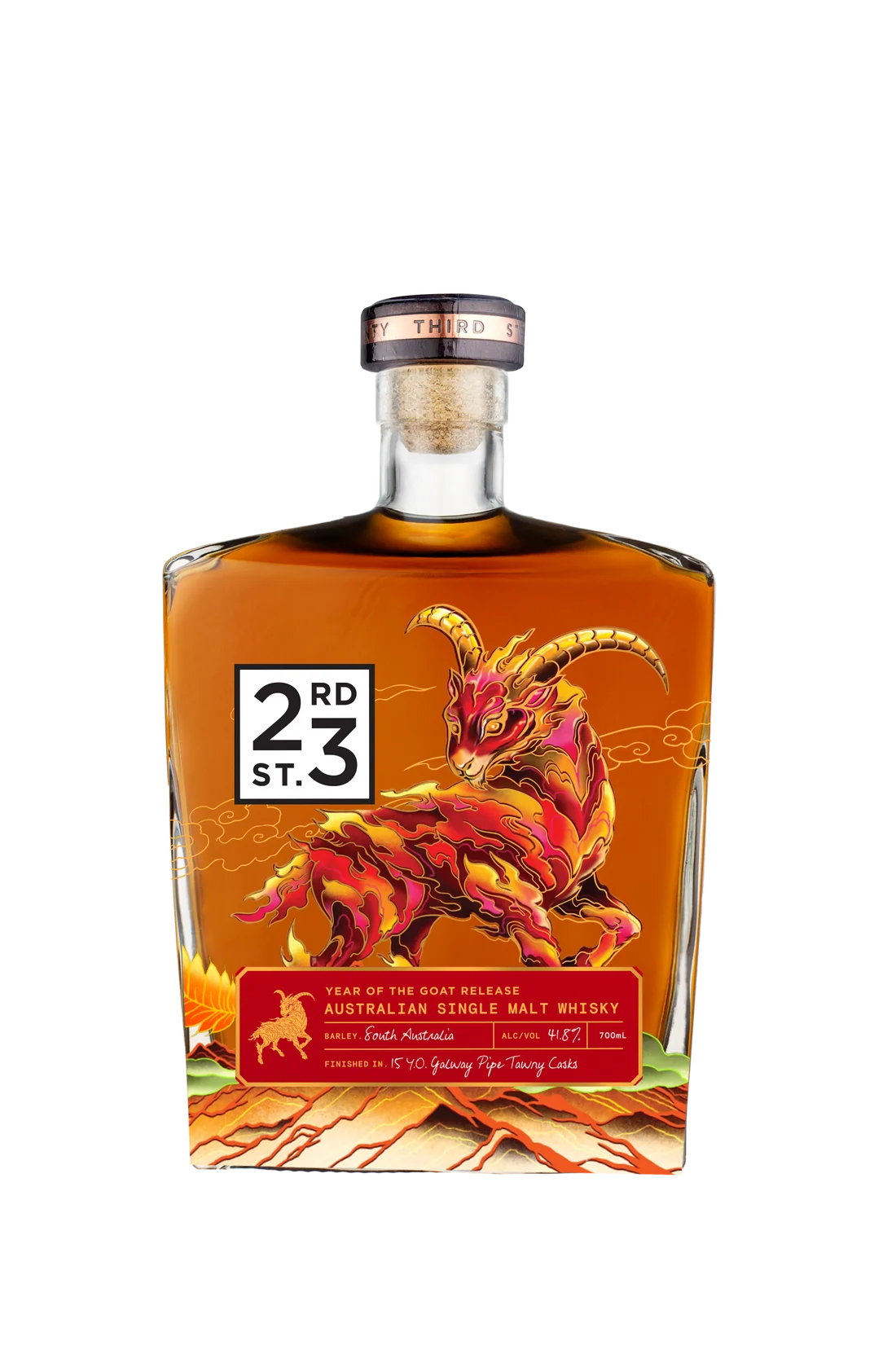 23rd Street Distillery Year of the Goat Single Malt Whisky 700ml