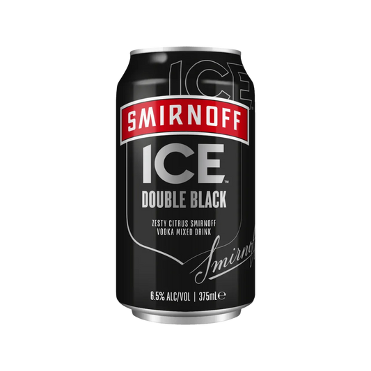 Smirnoff Ice Double Black 6.5% Cans 375ml