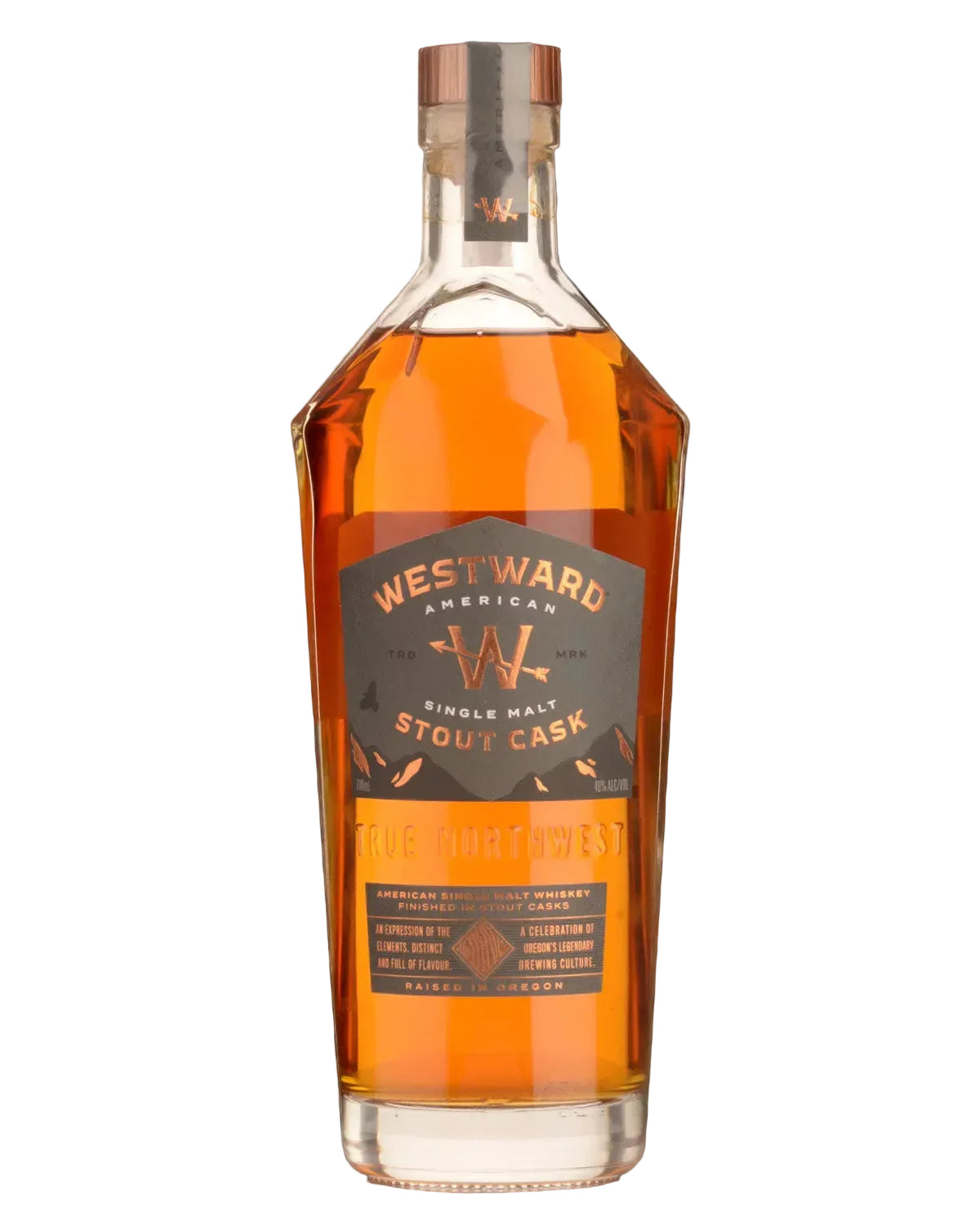 Westward Stout Cask Single Malt Whiskey 700ml - Boozeit.com.au