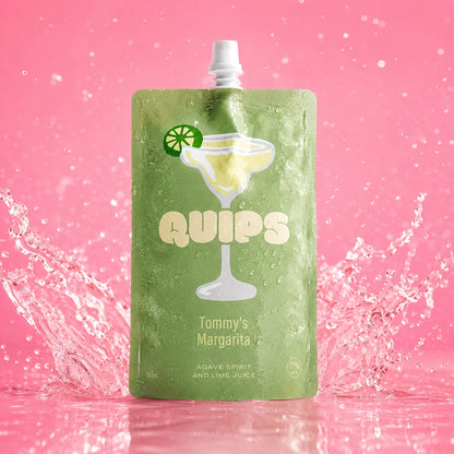 Quips Tommy’s Margarita Cocktail Pouch 168ml