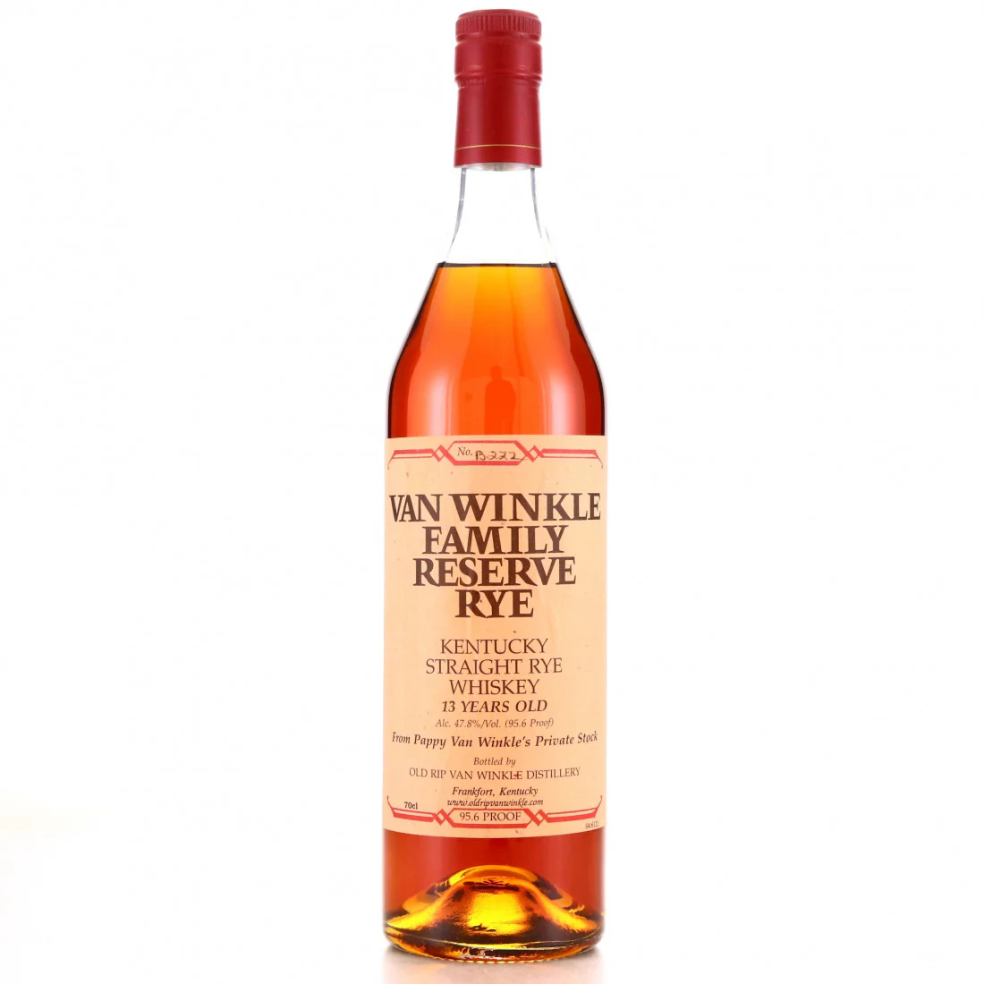 Old Rip Van Winkle 13 Year Old Family Reserve Rye 750ml