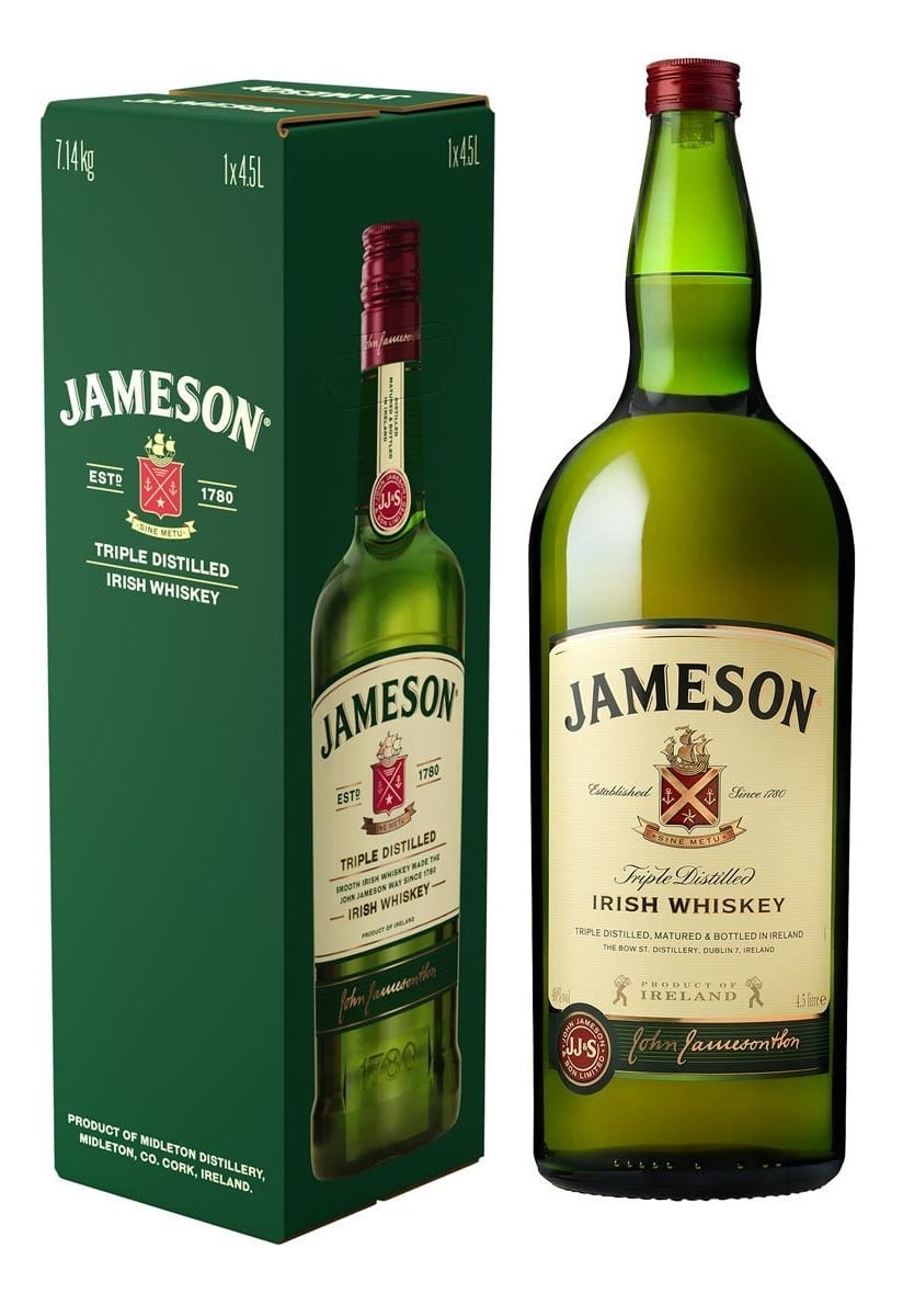 Jameson Irish Whiskey 4.5L
