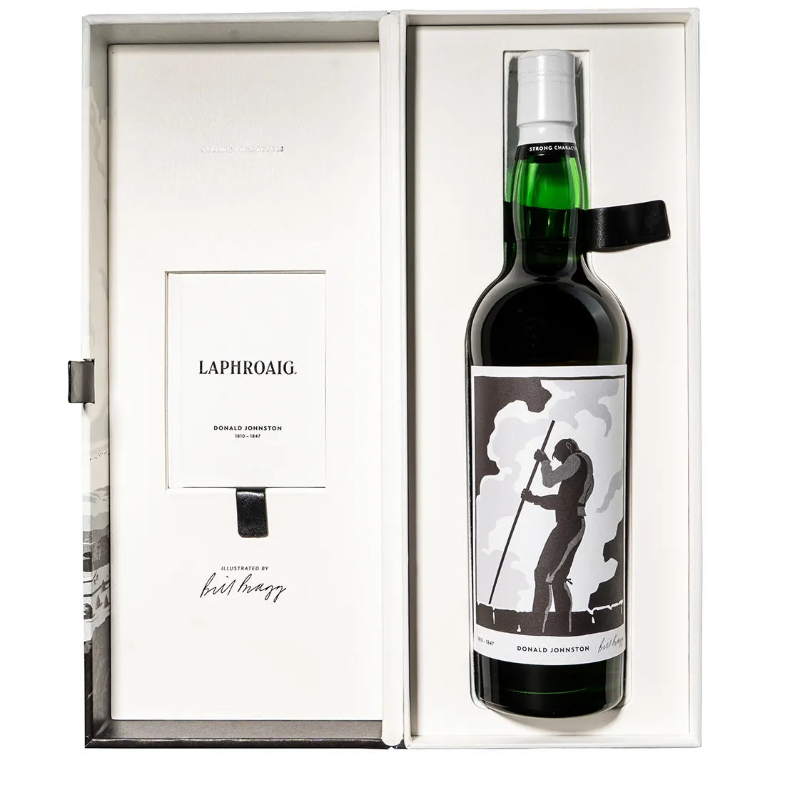 Laphroaig 33 Years Old Strong Characters Chapter 1 Donald Johnston Single Malt Scotch Whisky 700ml - Boozeit.com.au