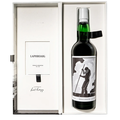 Laphroaig 33 Years Old Strong Characters Chapter 1 Donald Johnston Single Malt Scotch Whisky 700ml - Boozeit.com.au