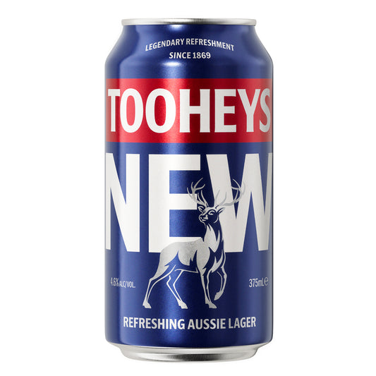 Tooheys New Can 375ml - Boozeit.com.au
