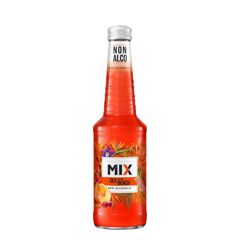 MIX Sex on the Beach 0% Premium Mocktail Bottles 330ml