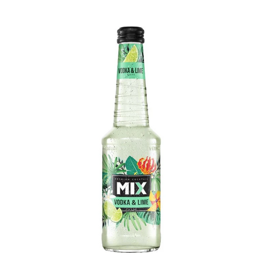 MIX Vodka & Lime Premium Cocktail Bottles 330ml