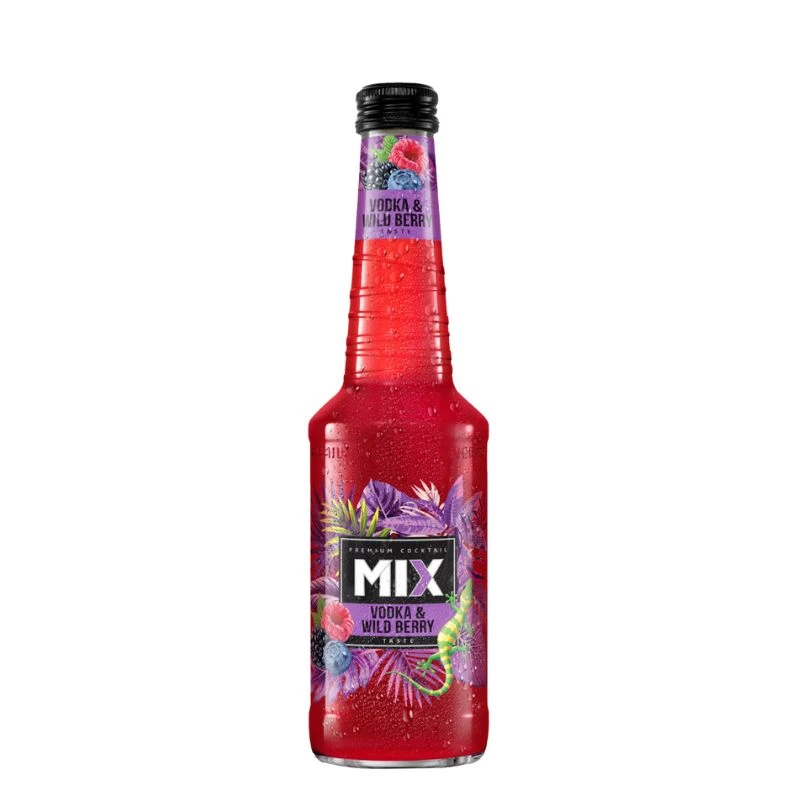 MIX Vodka & Wild Berry Premium Cocktail Bottles 330ml
