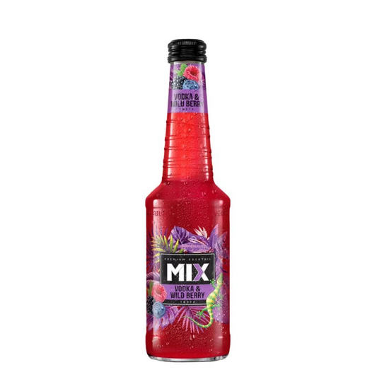 MIX Vodka & Wild Berry Premium Cocktail Bottles 330ml
