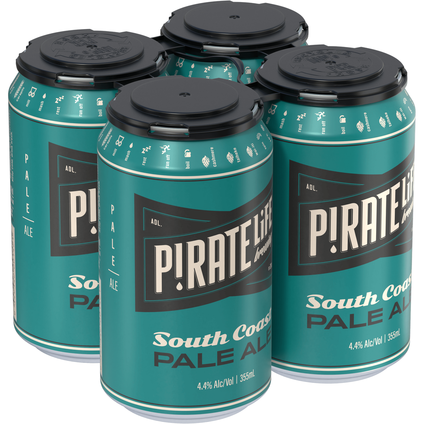 Pirate Life Brewing South Coast Pale Ale 355ml - Boozeit.com.au
