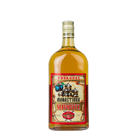 Manastirka Prokupac Serbian Plum Brandy 1L