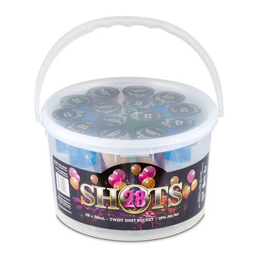Platinum Liquor 28 Shots Shot Bucket 28 x 30ml