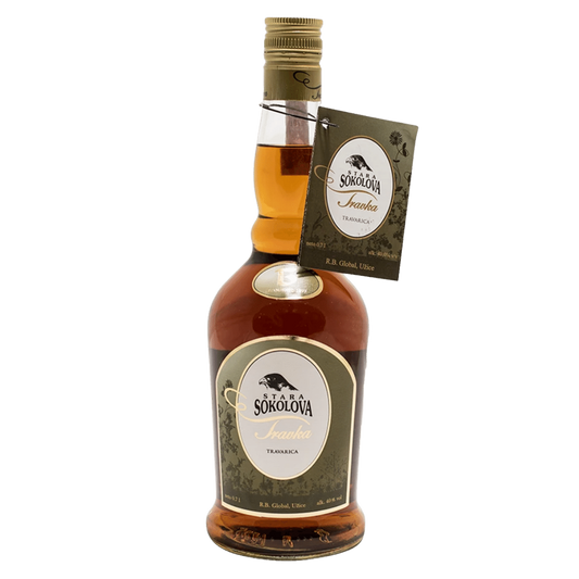 Stara Sokolova Travka Plum Brandy with Herbs 700ml
