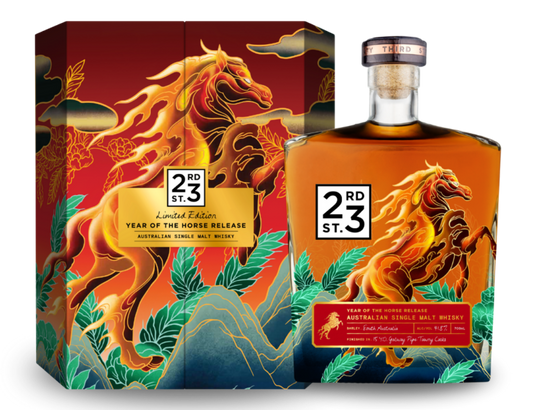 23rd Street Distillery Year of the Horse Single Malt Whisky 700ml