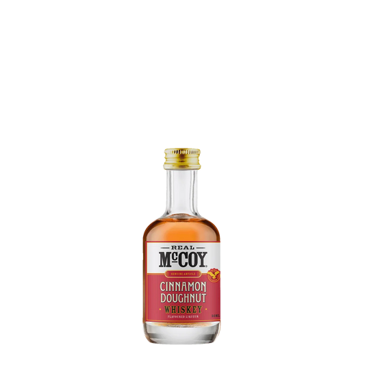 Real McCoy Cinnamon Donut Whiskey 50ml - Boozeit.com.au