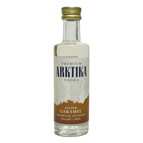 Arktika Salted Caramel Vodka 50ml - Boozeit.com.au