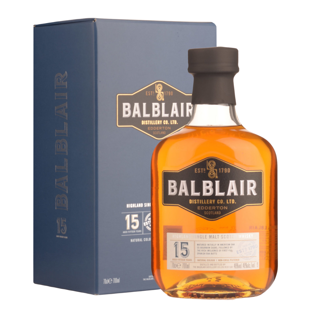 Balblair 15 Year Old Single Malt Scotch Whisky 700ml