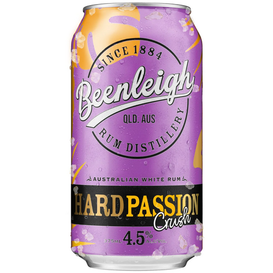Beenleigh White Rum & Hard Passion Crush Cans 375ml