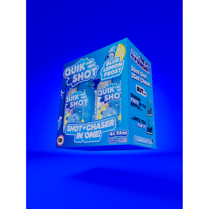 QUIKSHOT Blue Lemon Frost Shot + Chaser 55ml