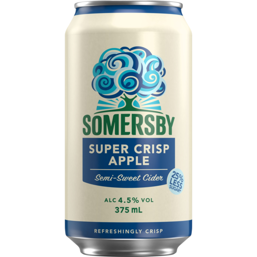 Somersby Super Crisp Apple Cider Cans 375ml