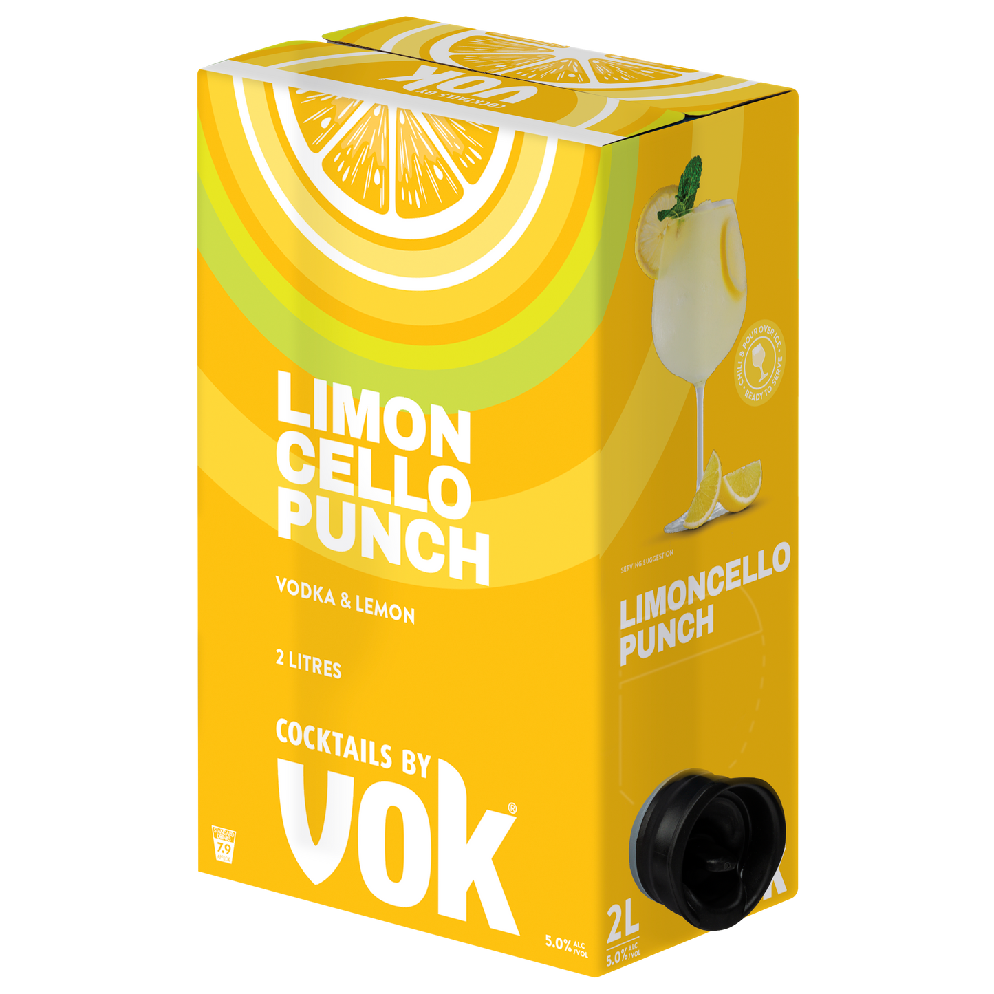 Vok Cocktails Lemoncello Punch 2L