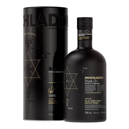 Bruichladdich 29 Year Old Black Art Edition 10.1 Single Malt Scotch Whisky 700ml