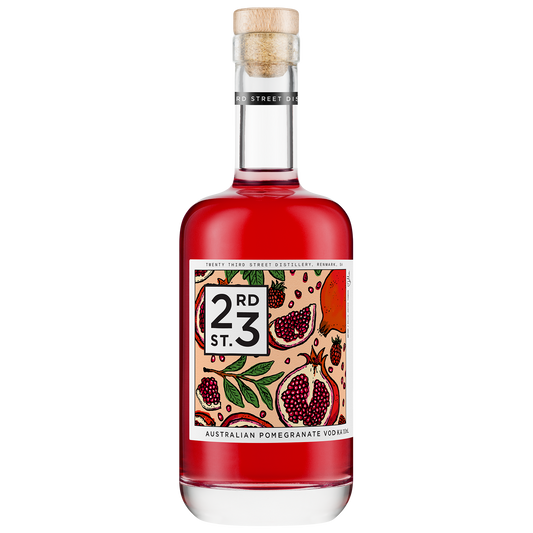 23rd Street Distillery Pomegranate Vodka 700ml