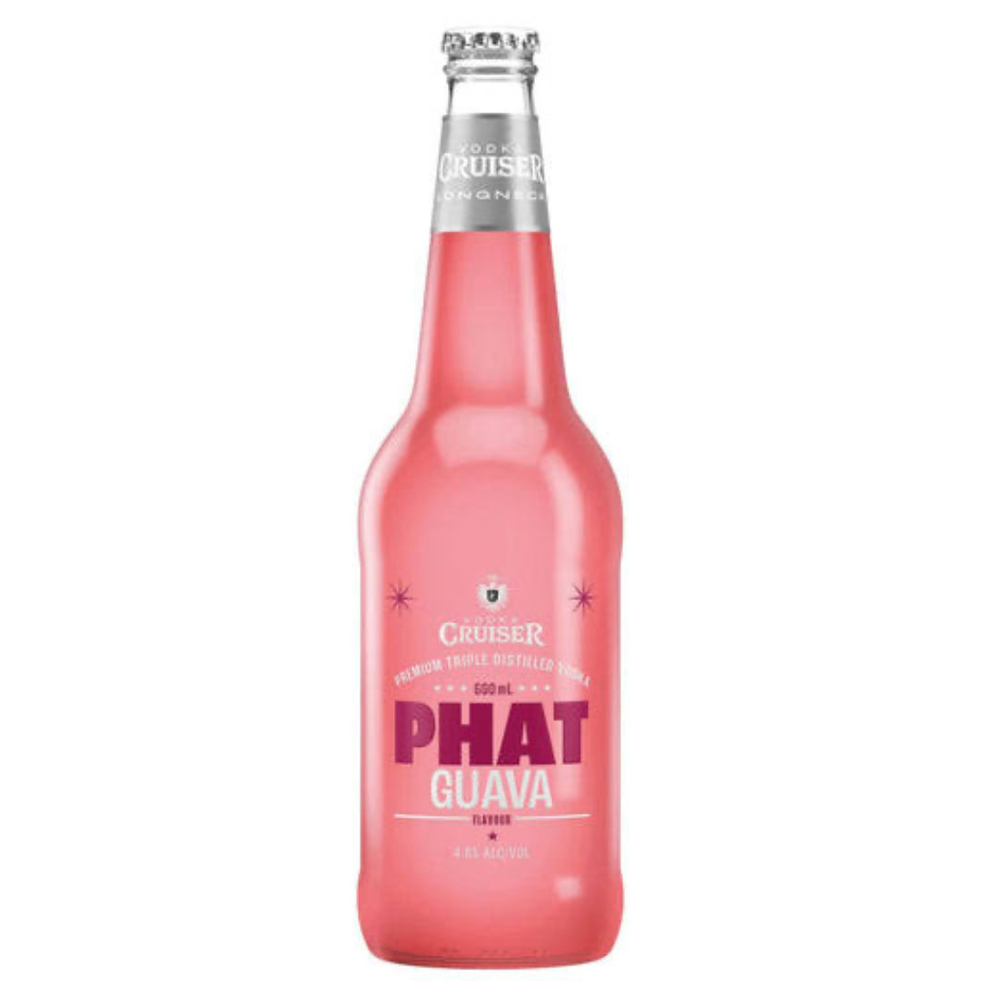 Vodka Cruiser Phat Guava Longneck 600ml
