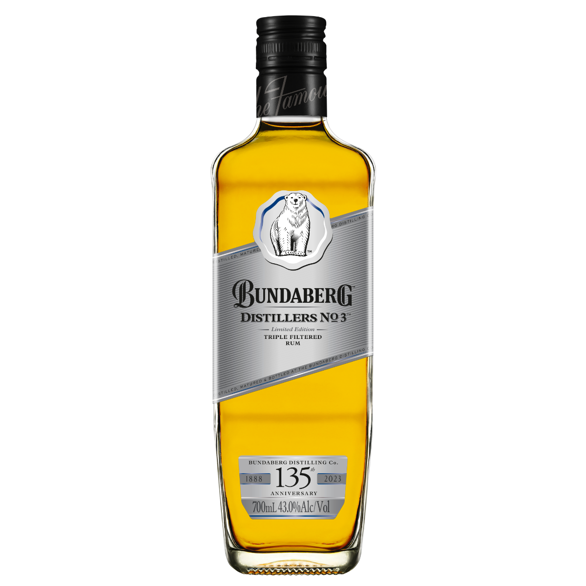 Bundaberg Distillers No.3 Limited Edition Rum 700ml