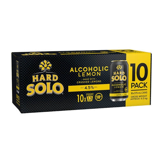 Hard Solo 10 Pack Can 375ml