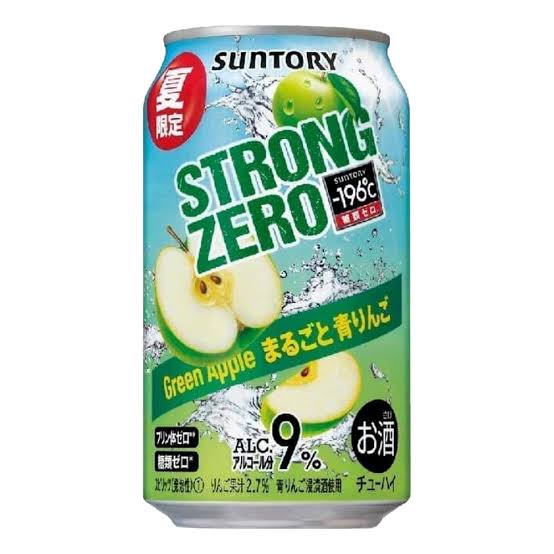 Suntory Strong 9% Zero -196 Green Apple 350ml