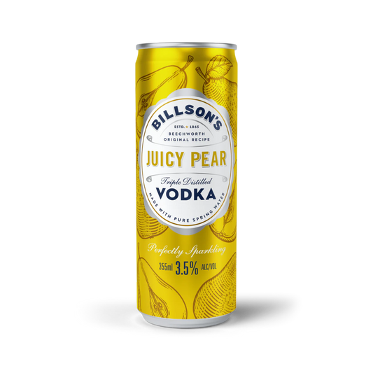 Billson's Vodka Ginger & Lime Cans 355ml