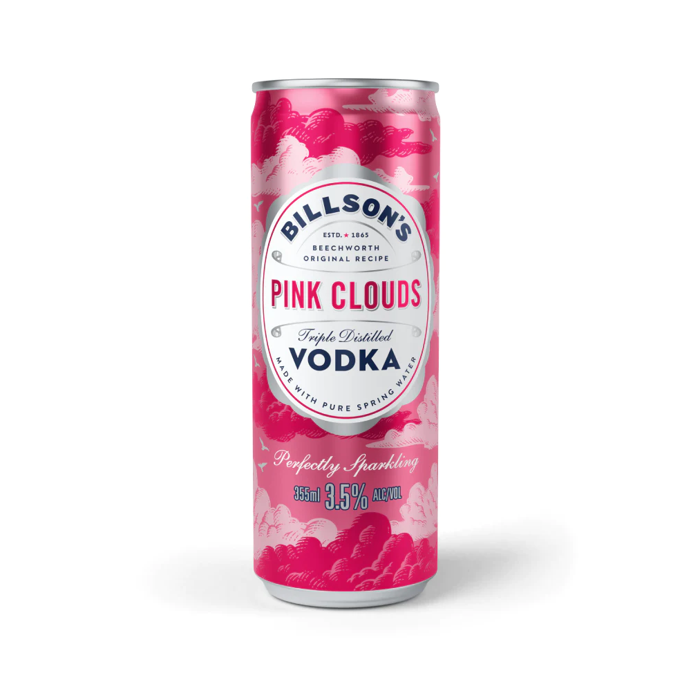 Billson's Vodka Pink Clouds 355ml