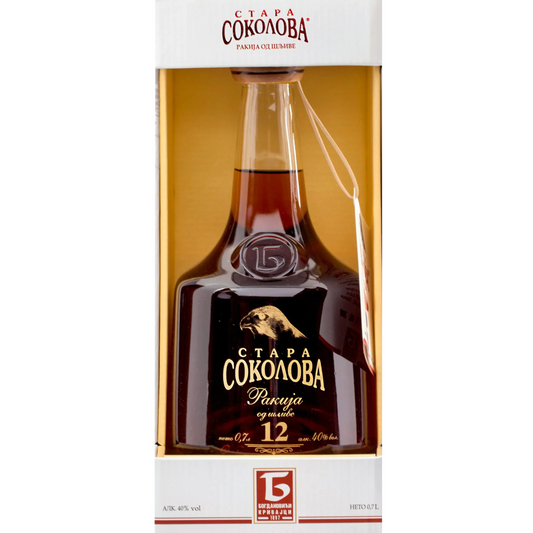 Stara Sokolova 12 Year Old Slivovitz 700ml - Boozeit.com.au