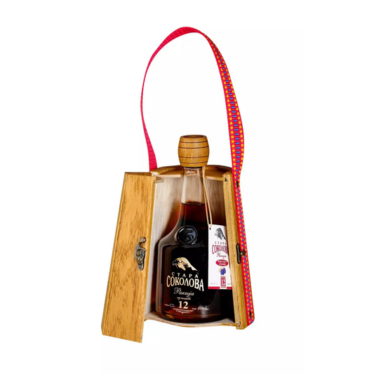 Stara Sokolova 12 Year Old Slivovitz + Wooden Case 700ml