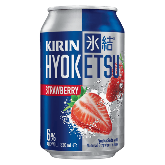 Kirin Hyoketsu Strawberry 6% Cans 330ml