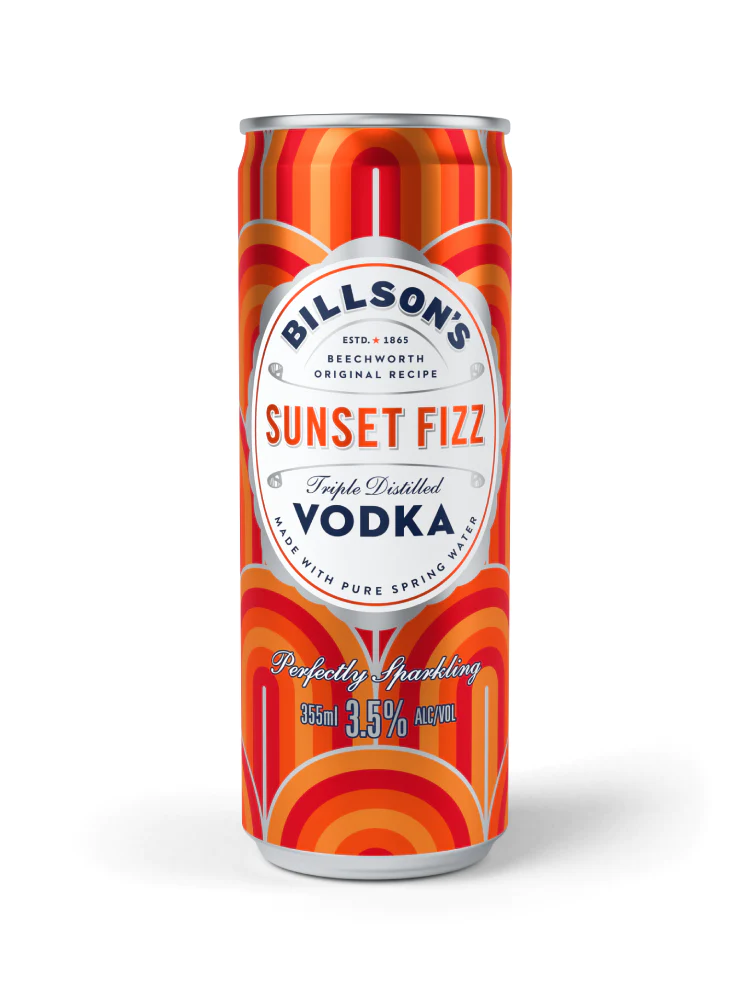 Billson's Vodka Sunset Fizz 355ml