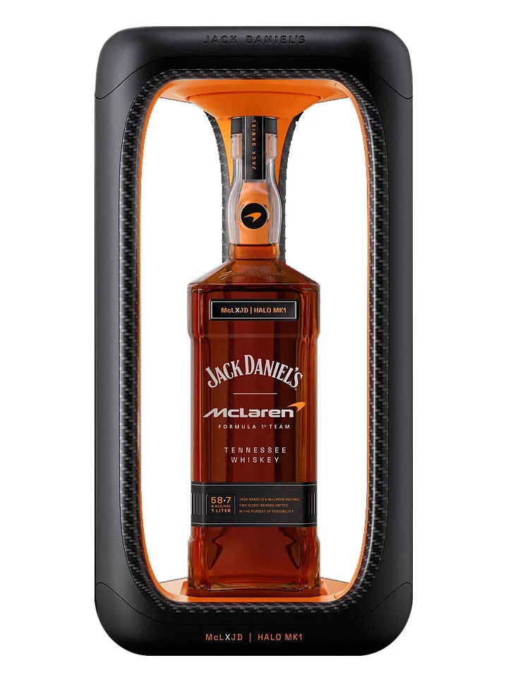 Jack Daniel's x McLaren Halo MK1 Limited Edition 2026 Cask Strength Tennessee Whiskey 1L