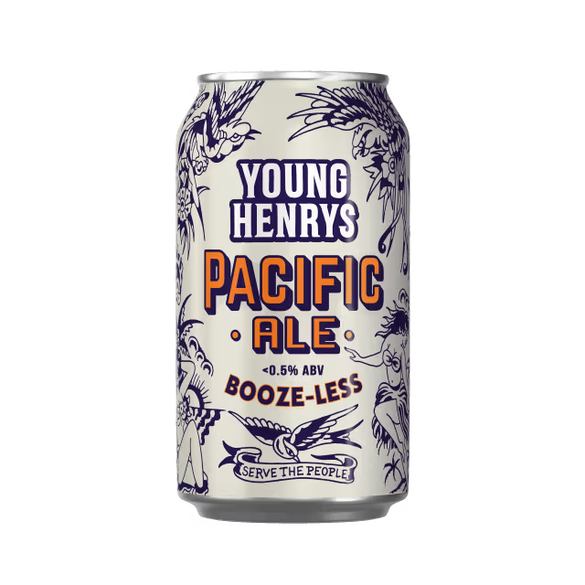 Young Henrys Booze-Less Pacific Ale Cans 375ml