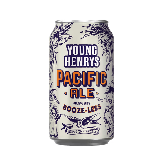 Young Henrys Booze-Less Pacific Ale Cans 375ml