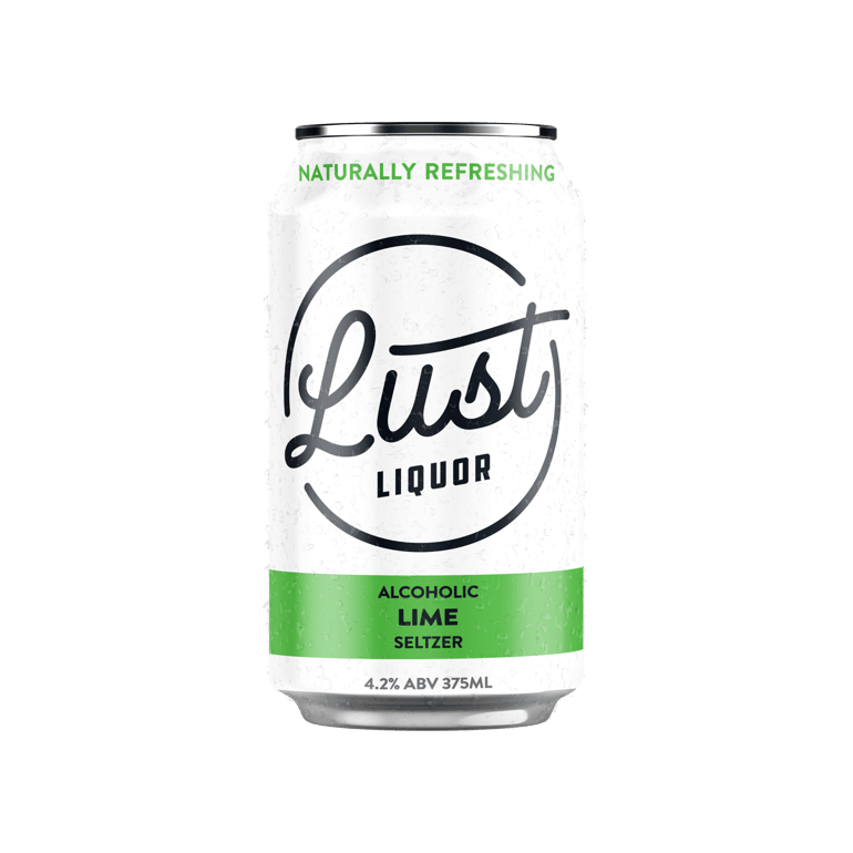 Lust Liquor Alcoholic Lime & Soda 375ml