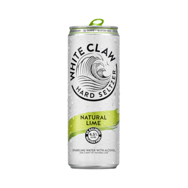 White Claw Seltzer Natural Lime 330ml