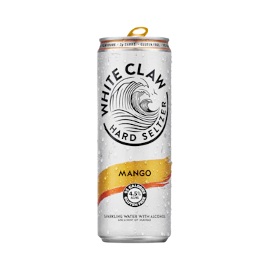 White Claw Hard Seltzer Mango Cans 330ml