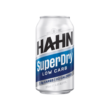 Hahn SuperDry Cans Block 375ml