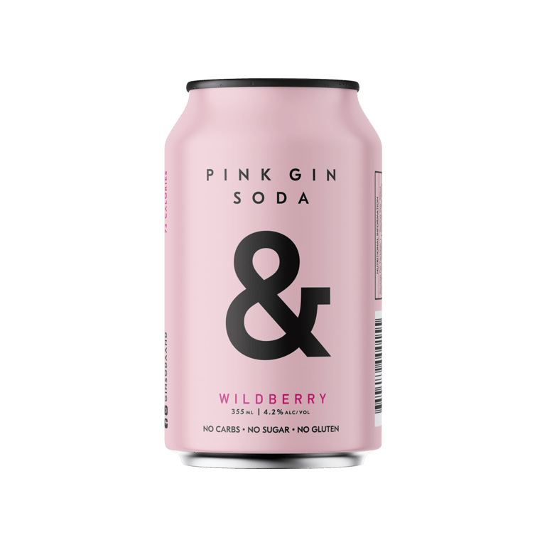 Pink Gin & Soda Can 355ml